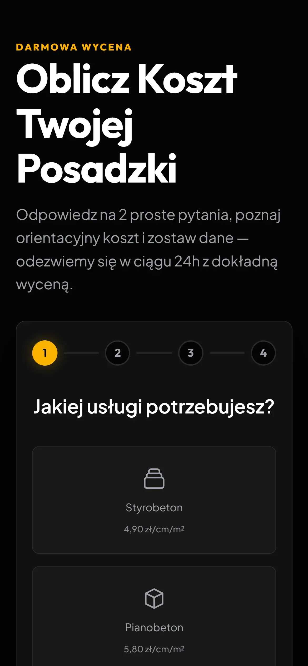 Styrobeton.eu: fragment strony