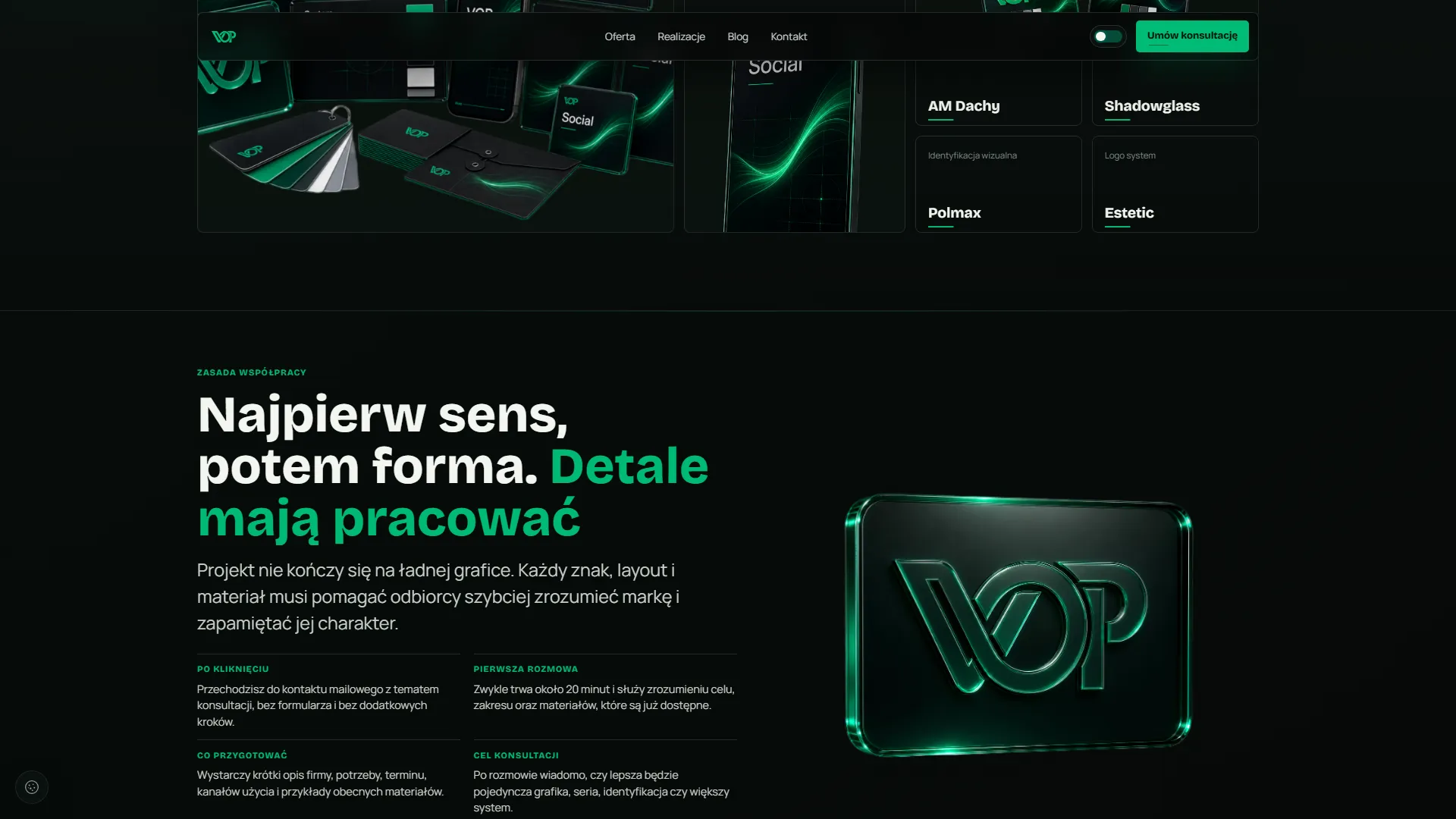 VisualOnPoint: fragment strony
