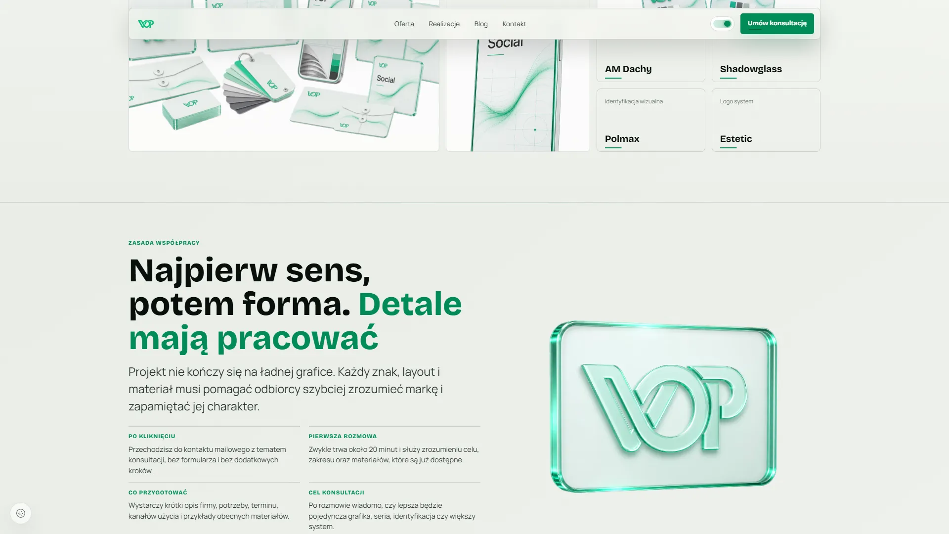 VisualOnPoint: fragment strony